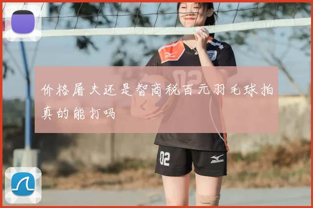 价格屠夫还是智商税百元羽毛球拍真的能打吗